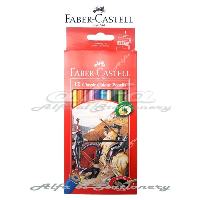 

Spesial Faber Castell 12 Classic Colour Pencils - Pensil Warna 12C Color Terlaris