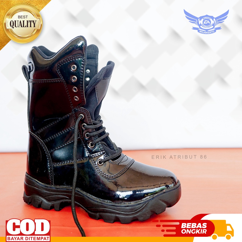 SEPATU PDL TNI AD SEPATU PDL POLRI SECURITY BANSER LINMAS