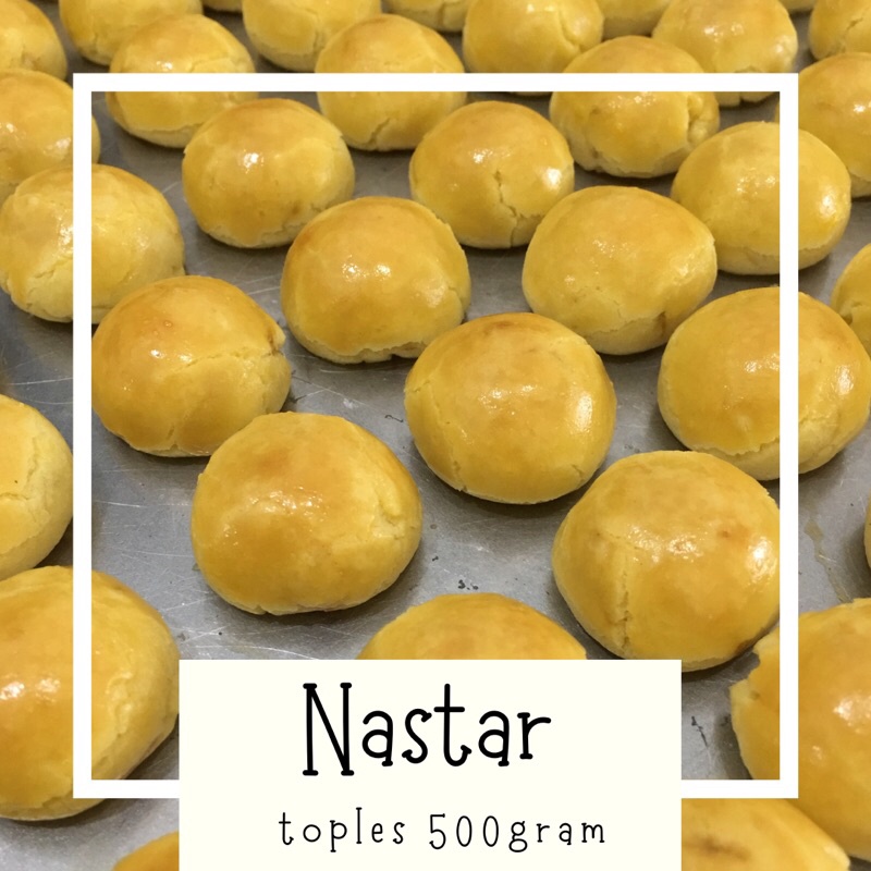 

Kue Kering NASTAR Nanas Premium Butter Cookies toples 500 gram Kue Lebaran Premium Nastar Homemade Hampers Lebaran Idul Fitri Premium