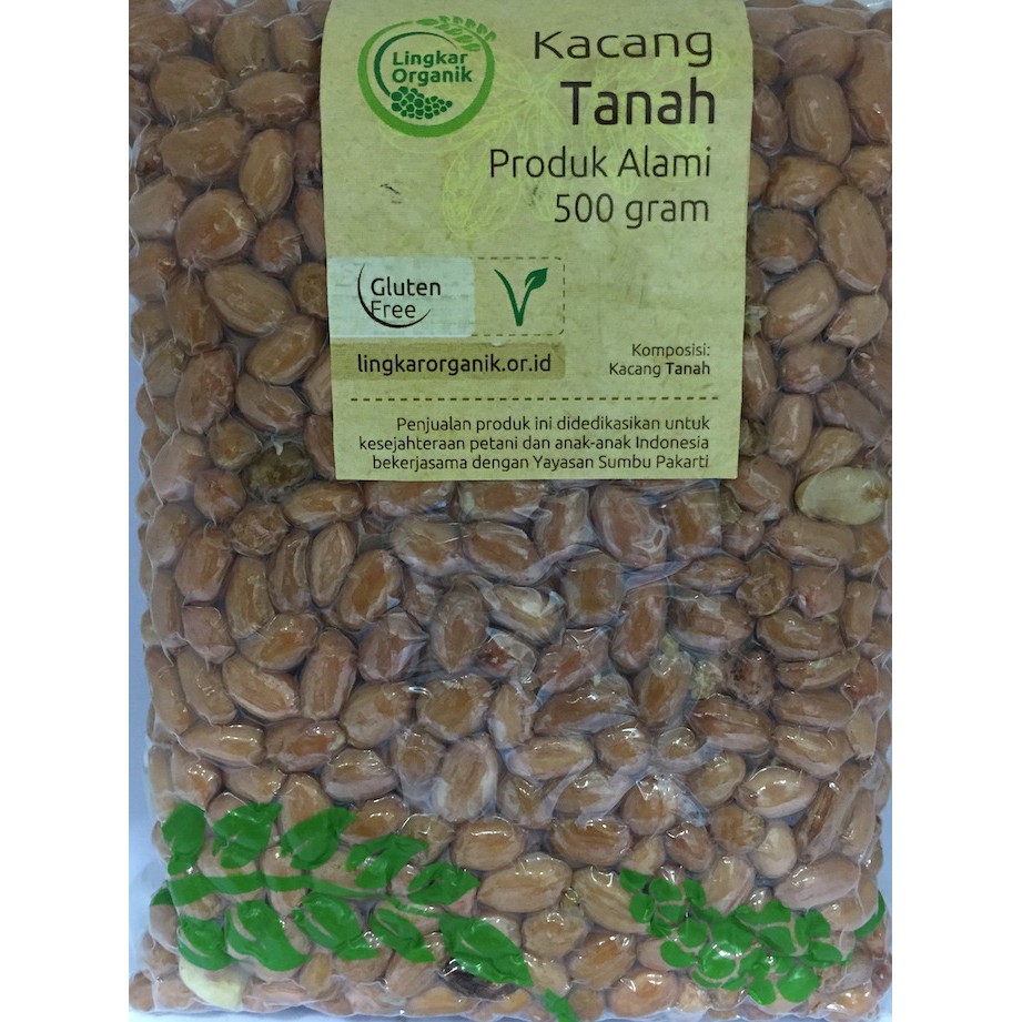 

Lingkar Organik Kacang Tanah 500g