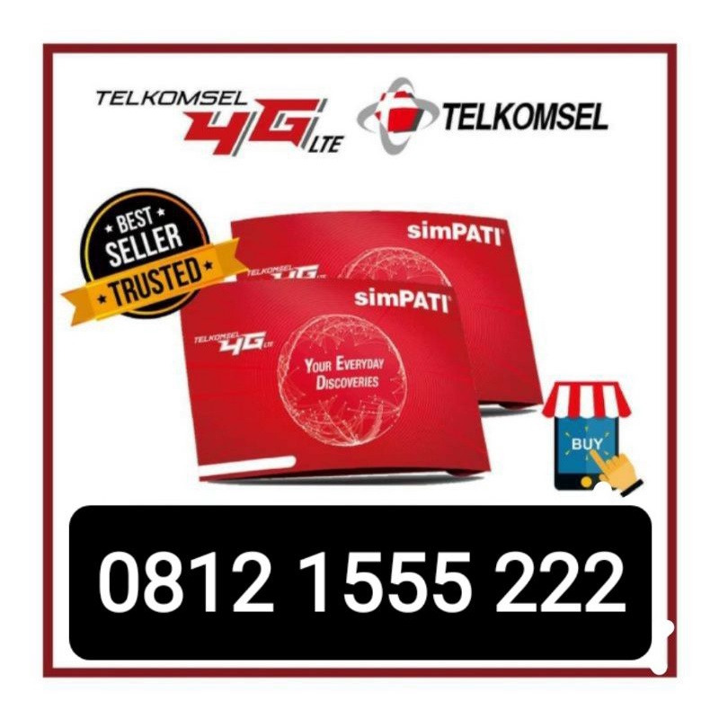 SIMPATI 11 DIGIT DOUBLE TRIPLE 0812 1555 222