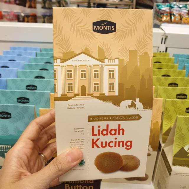 

Lidah Kucing Kue Kering Montis / Katte Tong / Cookies Lebaran / Cemilan Sehat Low Sugar