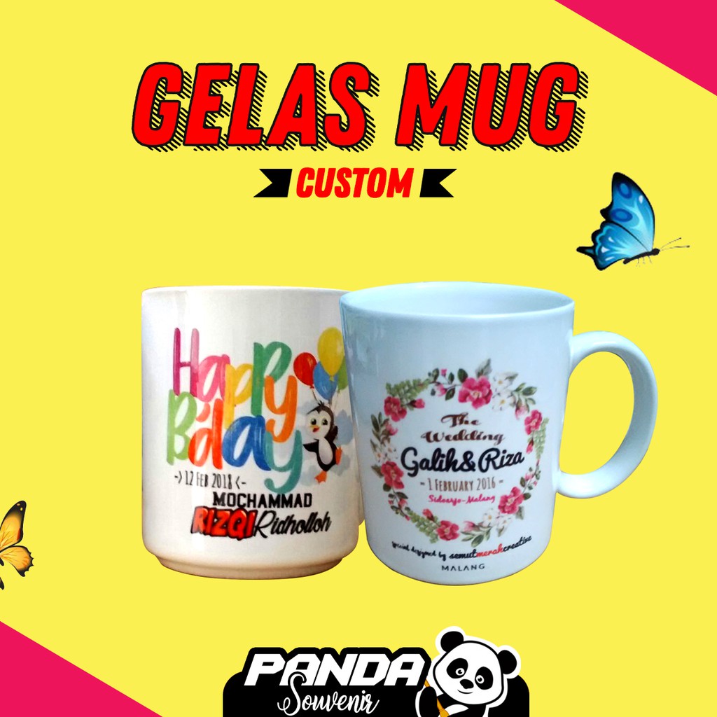 Jual Mug Custom Desain Sendiri Shopee Indonesia 7705