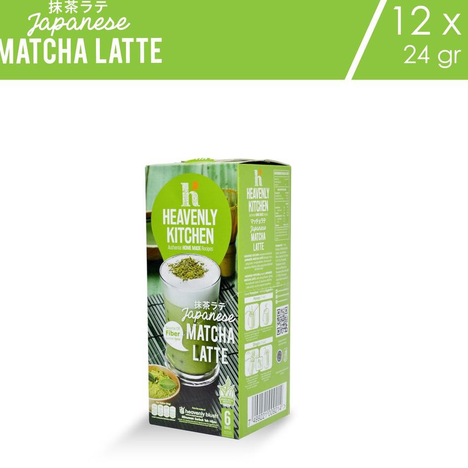 

(HOT PRODUCT BEST SELLER) Heavenly Kitchen Japanese Matcha Latte [6 x 48gr]