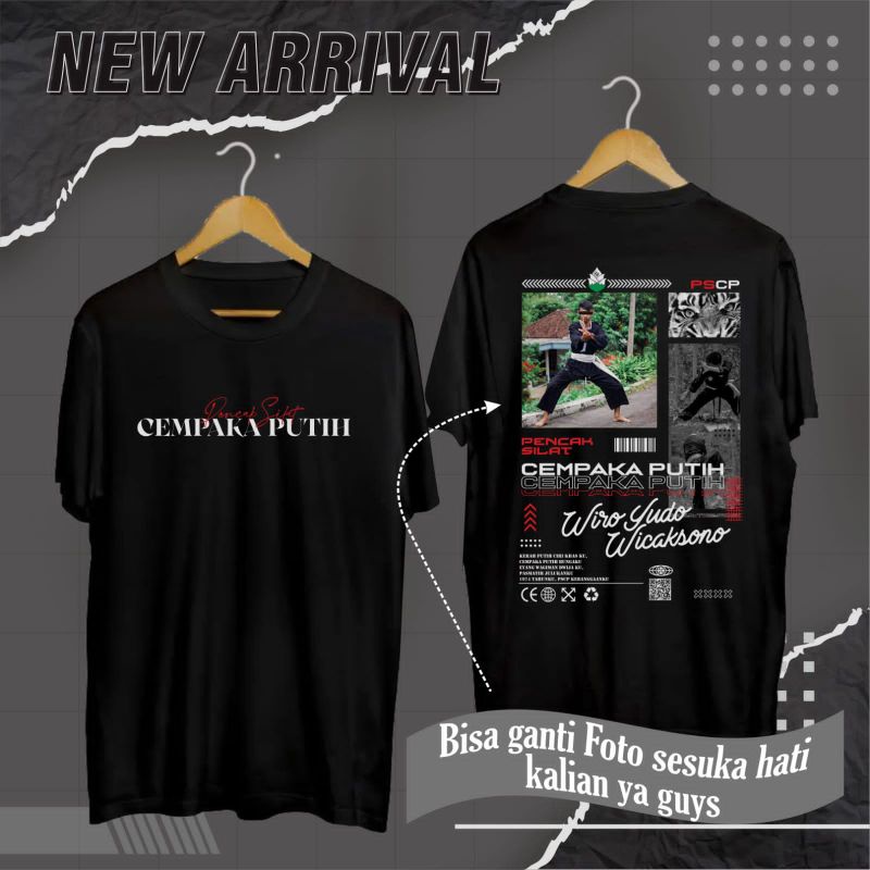 KAOS PSCP KAOS CUSTOM KAOS CEMPAKA PUTIH KAOS KEREN