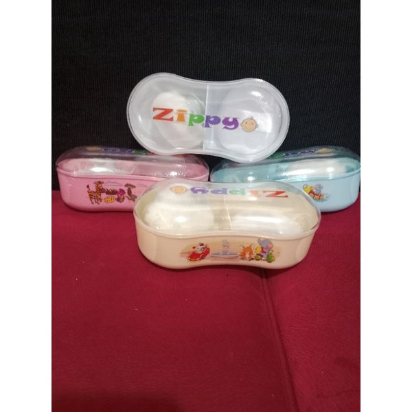 Tempat bedak isi 2 zippy ok100