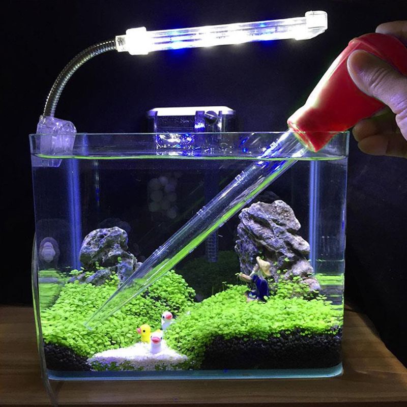 PIPET JUMBO PENYEDOT PEMBERSIH AQUARIUM SIFON CLEANER PUMP BETTA CUPANG AQUASCAPE