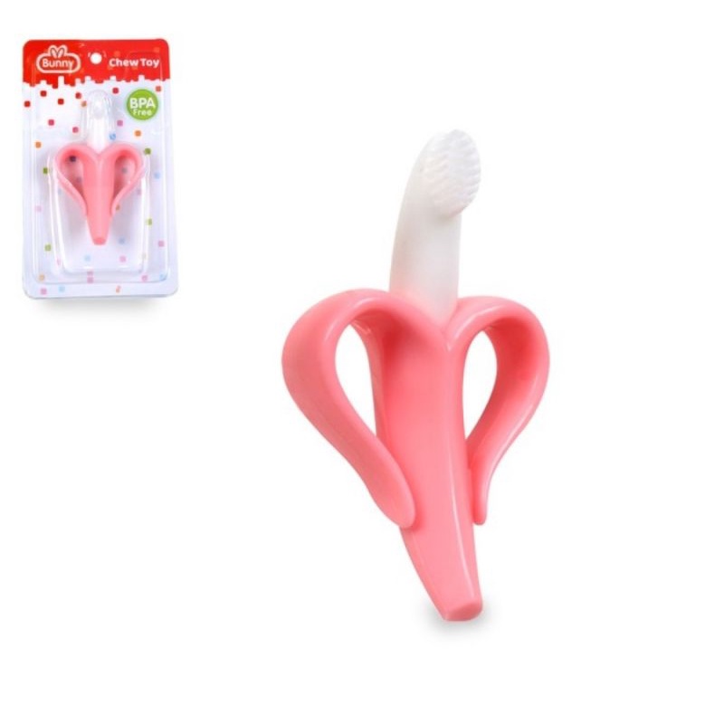 LustyBunny Chew Toy Mainan Gigitan Bayi Silicone Baby Teether ADT-8120-2