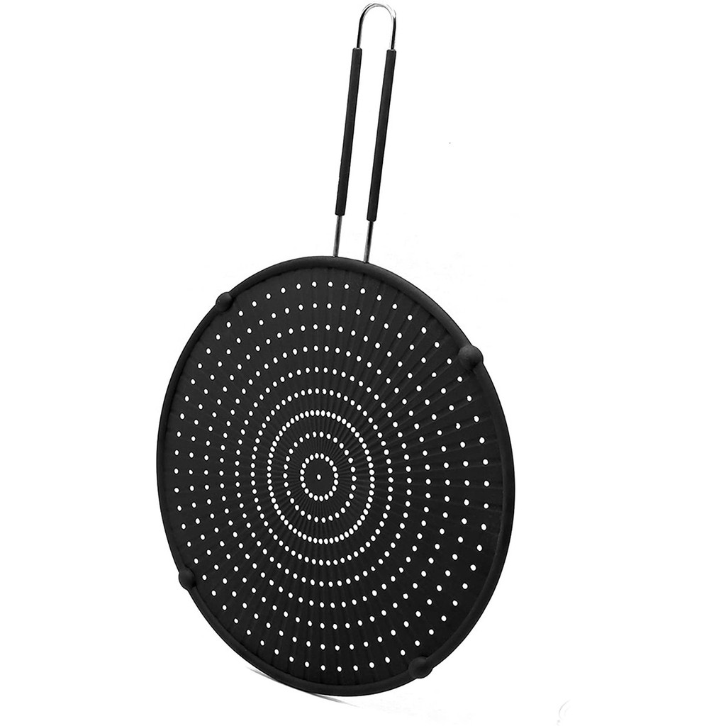 

SILICONE SPLATTER BLACK - 33 CM