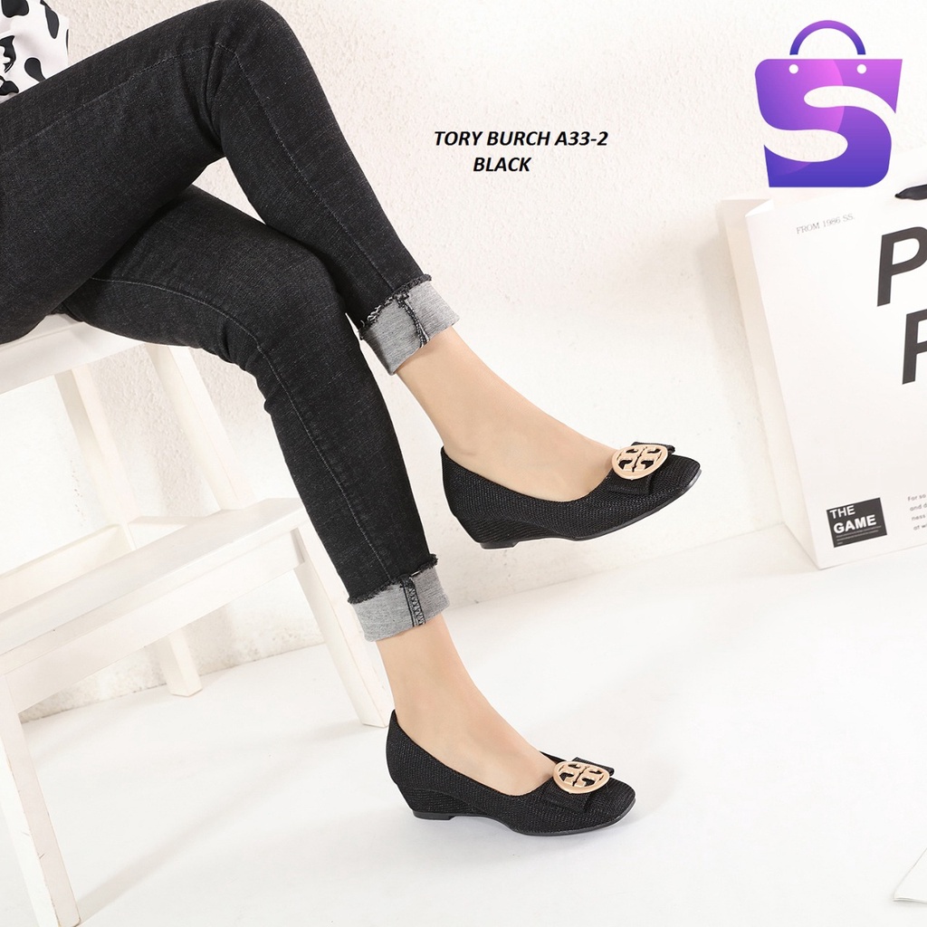 SEPATU WANITA WEDGES SHOES A33-2