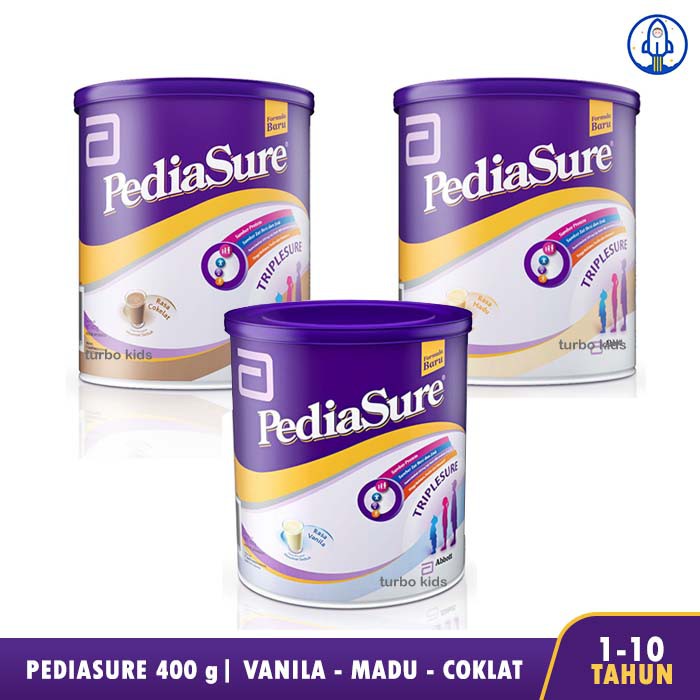 

PEDIASURE Triplesure Vanila/Cokelat/Madu - 400 gram