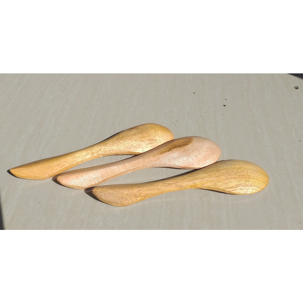 sendok bebek kayu mahoni