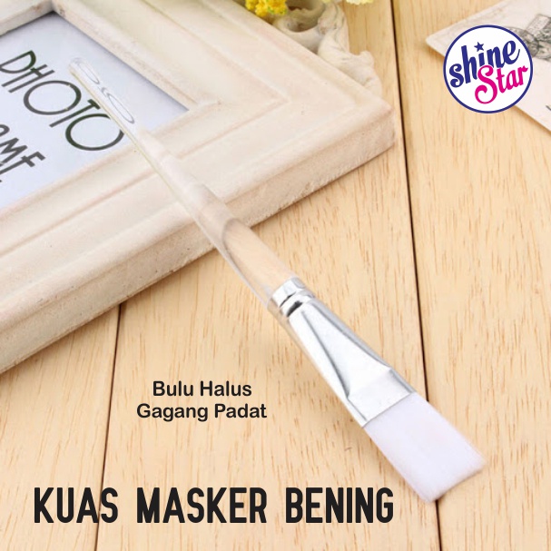 SHINE STAR - [Checkout Rp1000] Kuas Masker Bening - Beauty Kuas Masker Bening Import Kualitas Bagus /Kuas Masker