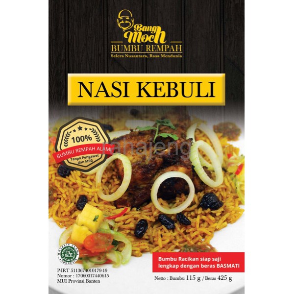 

BUMBU NASI KEBULI DENGAN BERAS BASMATI