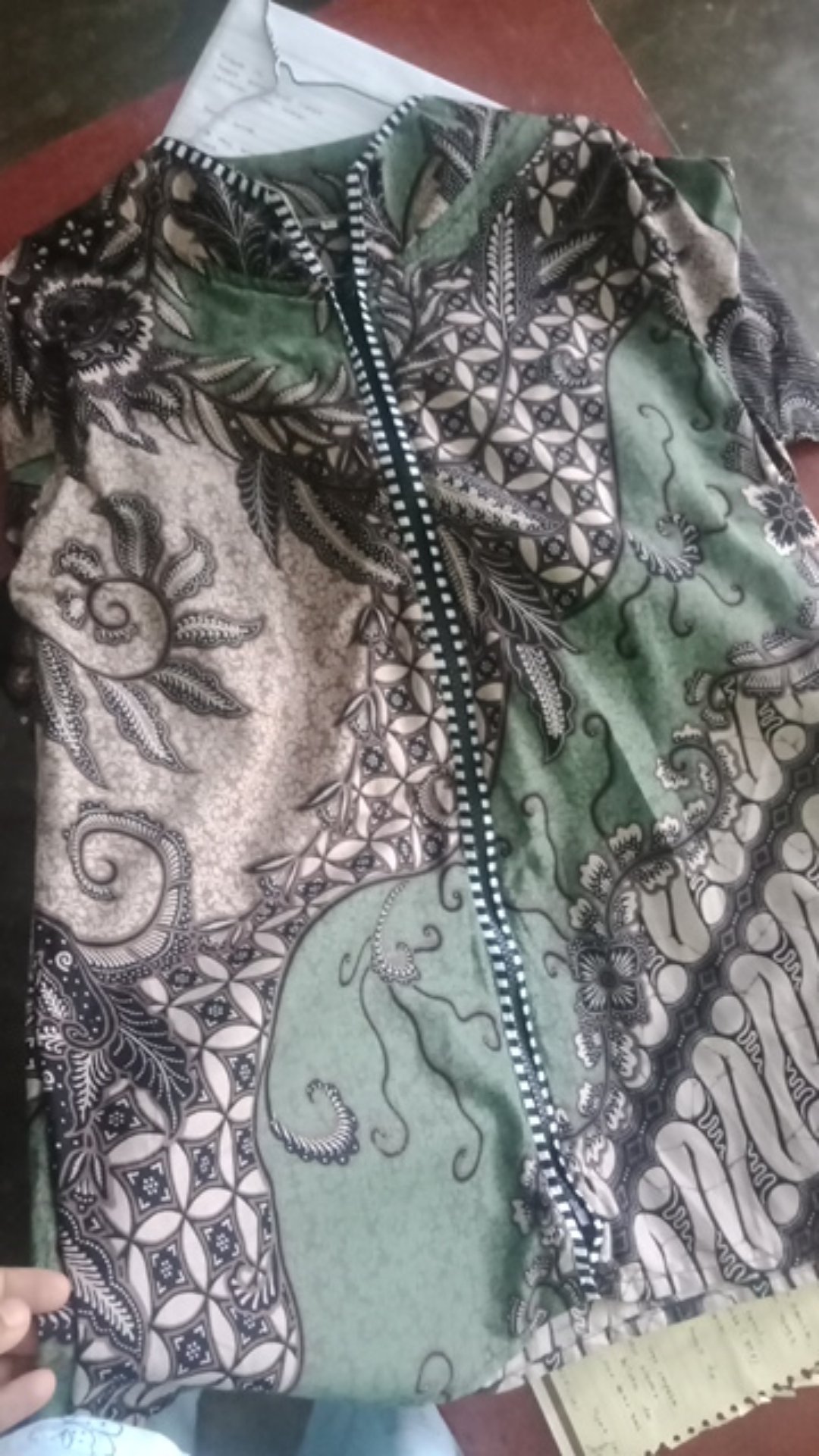 Maura Couple - Sania Ruffle Batik Couple Ori Ndoro Jowi Garansi Termurah Shopee - Batik Modern Solo