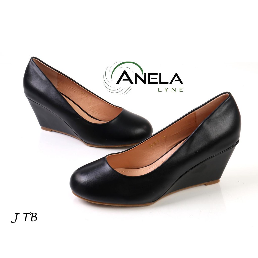 ANELA LYNE WEDGES SHOES SEPATU WANITA TB