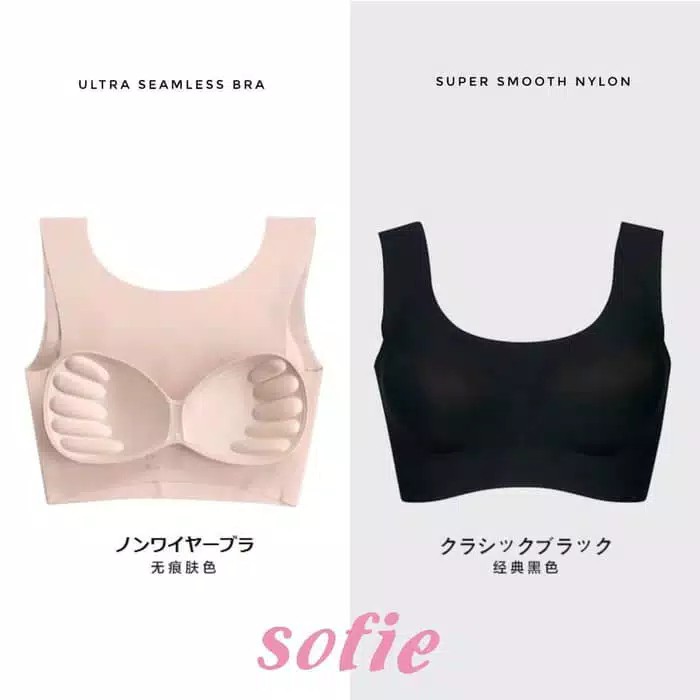 Bra Wanita Model Baru Bra Bralette Push Up dengan Bahan Tipis dan Bergaya Sexy Korea Cantik Grosir