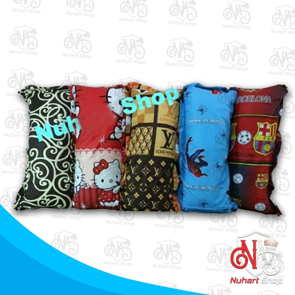 Sarung Bantal Cinta Motif Ada Resleting TERMURAH KUALITAS PREMIUM