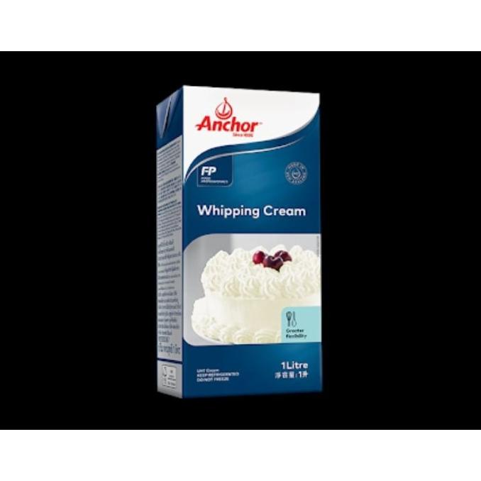 

(BISA COD) Whipping Cream Anchor 1 Liter Bisa Order dengan Gelatin Lembaran