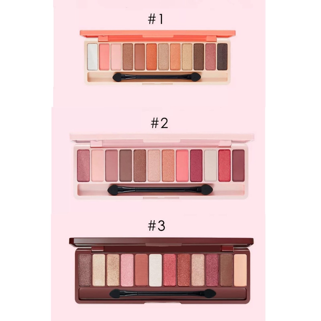 Eyeshadow 12 Colour Palette Eyeshadow Nude Color Eyeshadow Make up Kecantikan Eye Shadow