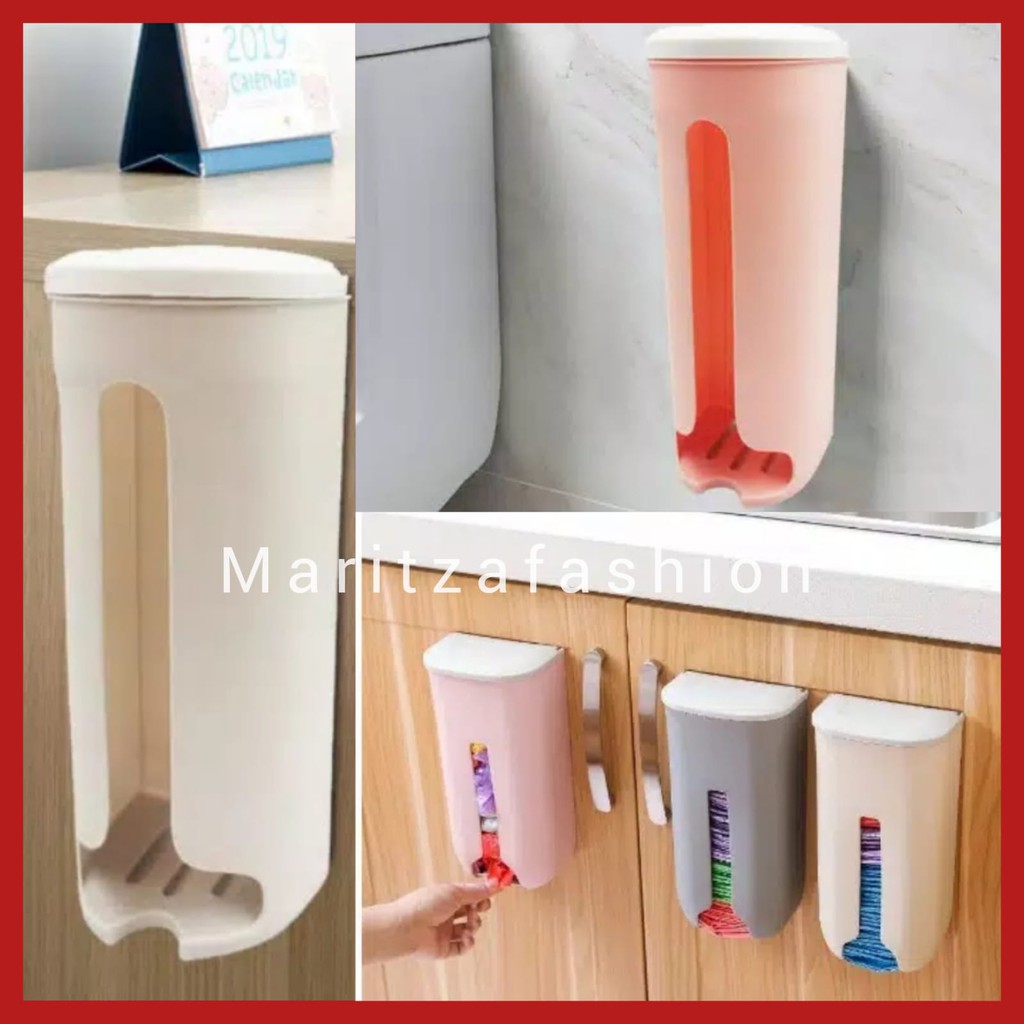 DISPENSER PLASTIK KRESEK Kotak Penyimpanan  Plastik Serbaguna Kotak Penyimpanan Plastik