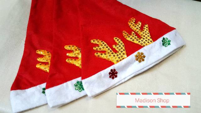 TOPI NATAL RUSA MURAH DEWASA PREMIUM CHRISTMAS HAT RAINDEER GROSIR AKSESORIES NATAL MURAH