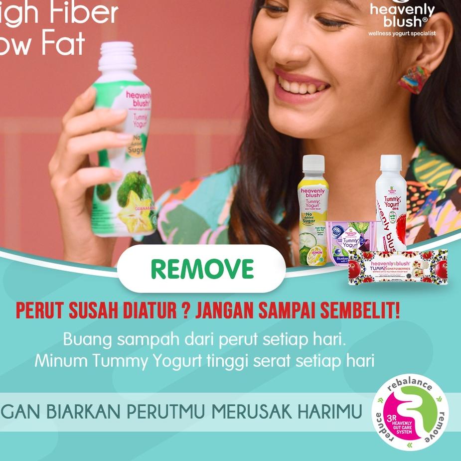 

Terjangkau - Yogurt Heavenly Blush Tummy Bar Berries dan Lime 12 Pcs x 25Gr