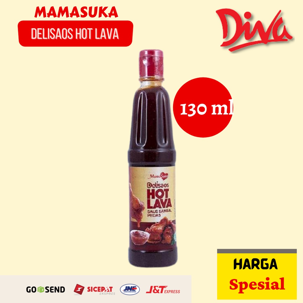

[130ml] Mamasuka hot Lava / Delisaos Hot Lava / Saus
