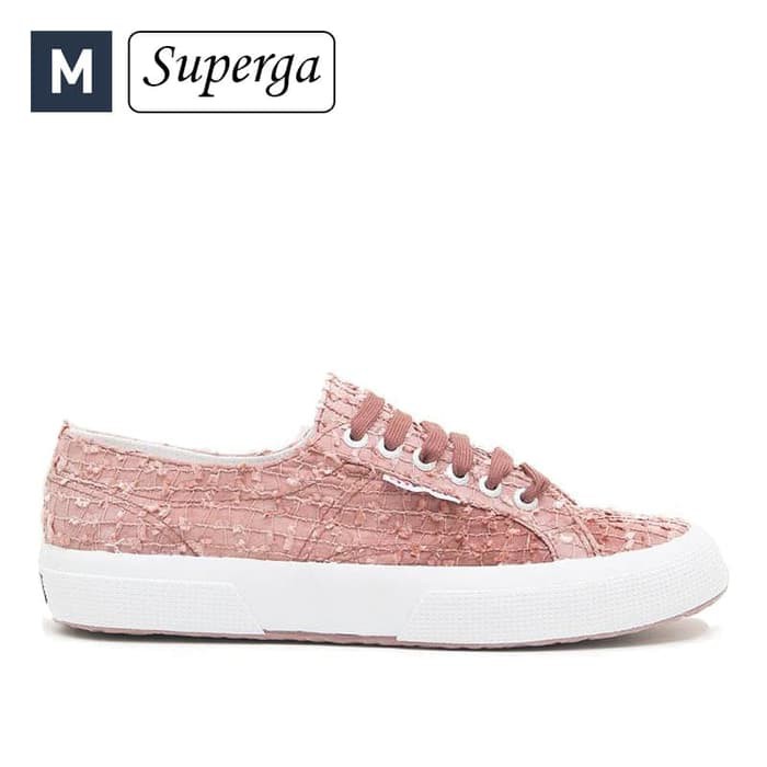 Sneakers Wanita Sepatu Sneakers Wanita Superga Fabric Rose Original