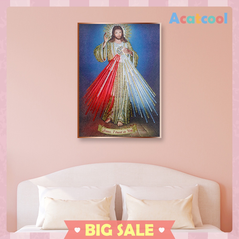 Jesus 5D Rhinestone DIY Pictures Special Shaped Kit Diamond Painting Craft