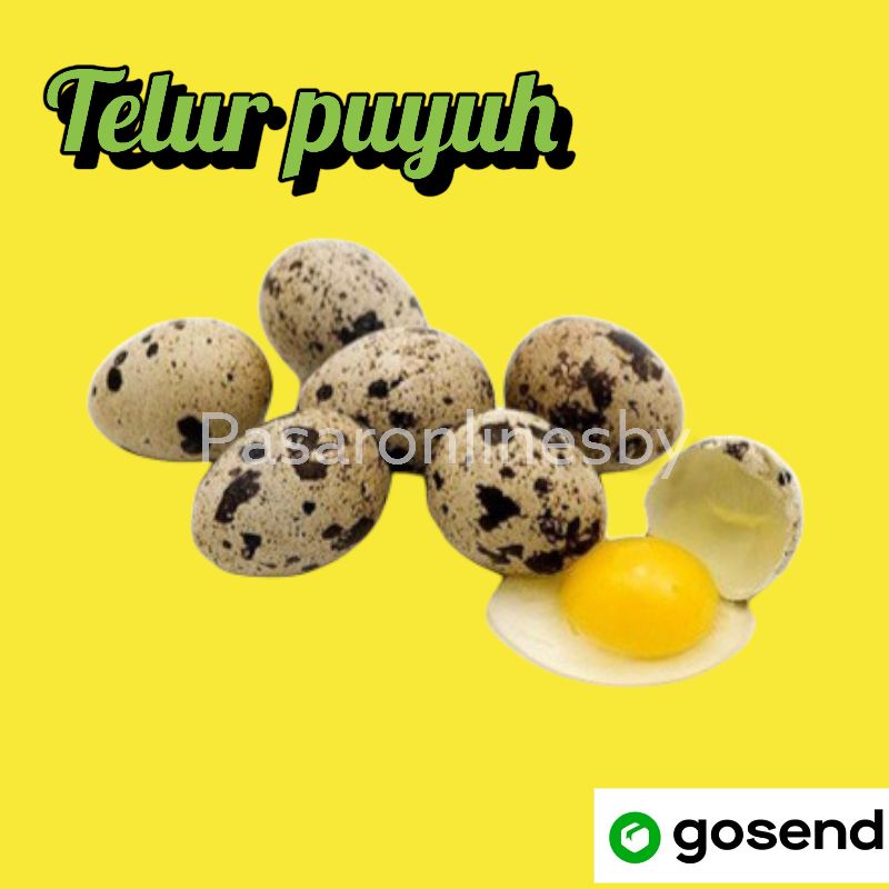 

PASAR GUBENG - Telur Puyuh - Per Pack Isi 250Ggr