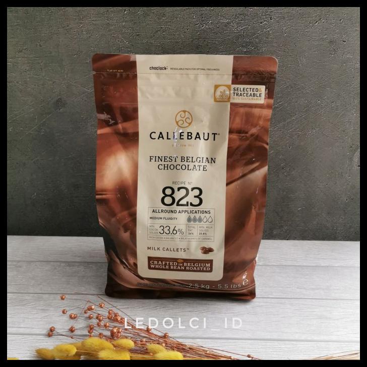 

TERBARUU!! CALLEBAUT MILK DARK WHITE CHOCOLATE COUVERTURE REPACK 500 GRAM PROMO