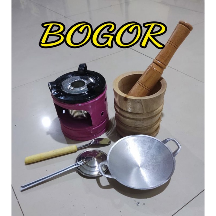 masak masakan kompor wajan lumpang sutil serokan TERMURAH