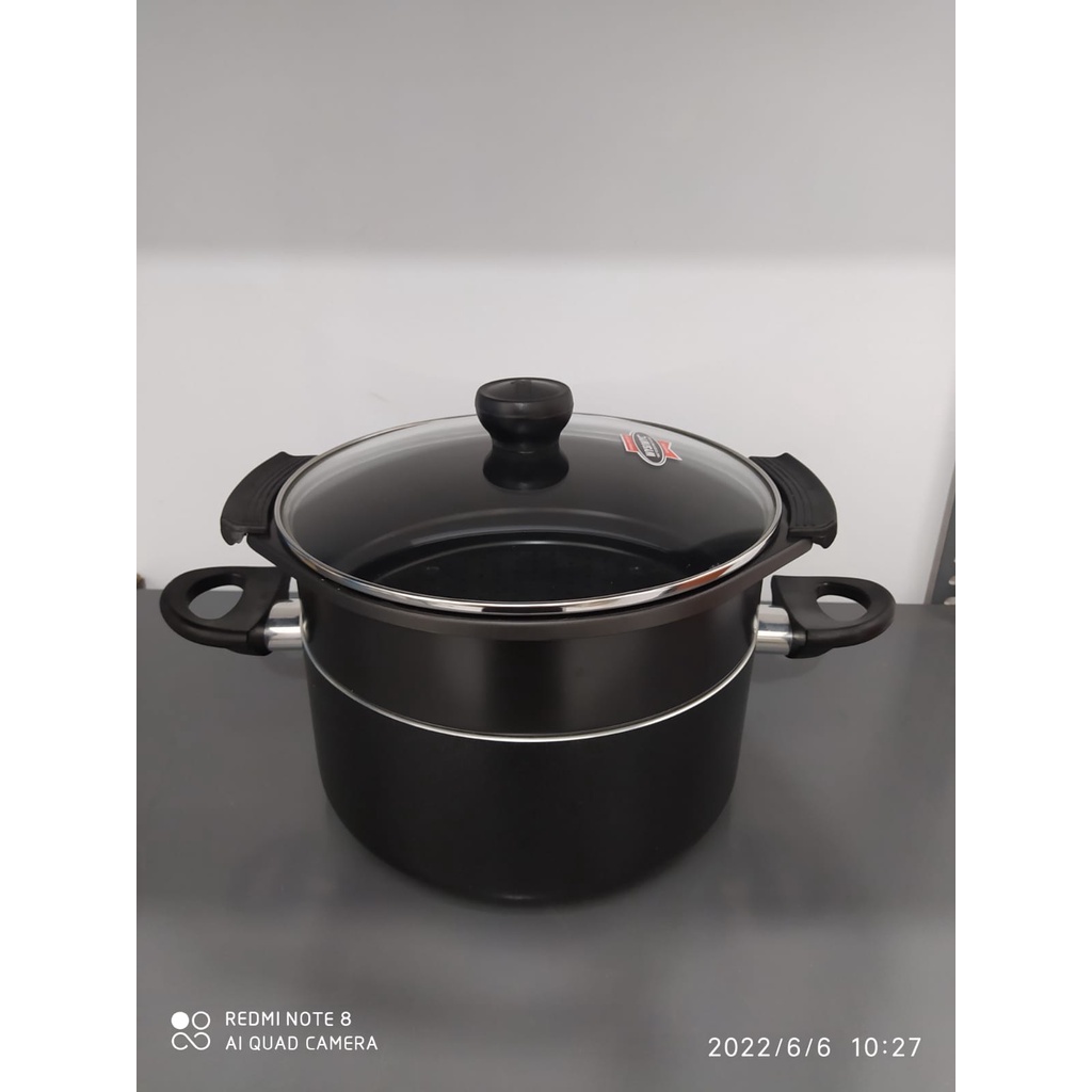 Panci + Steamer Dutch Oven Maxim Galaxy 24cm BATAM