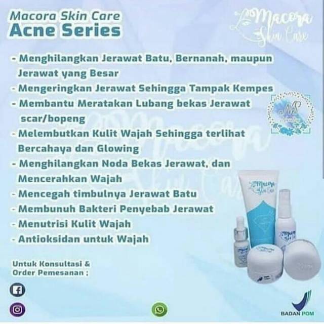 Paket Cream Macora Premium 100 Original Sudah Bpom Dan Sertifikat Halal Shopee Indonesia