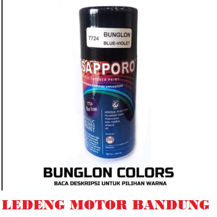 Gabungan Cat Semprot Sapporo Paint Bunglon Khameleon 3D 300ml Saporo