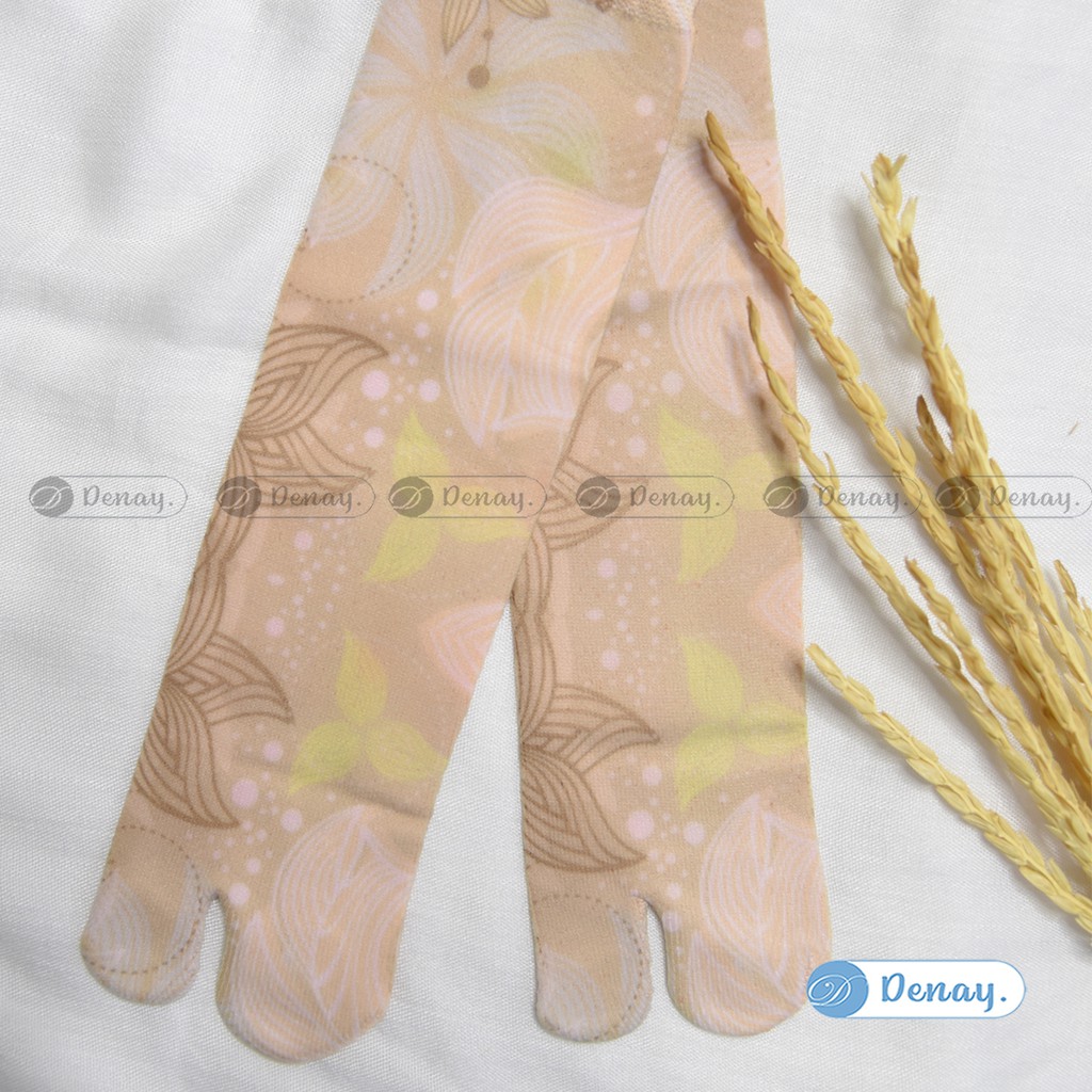 TOKODENAY - Kaos Kaki Printing Dewasa - Kaos Kaki Jempol Motif Printing - Kaos Kaki Muslimah - Kaos Kaki Motif - Motif Random - Kaos Kaki Panjang - Kaos Kaki Kekinian