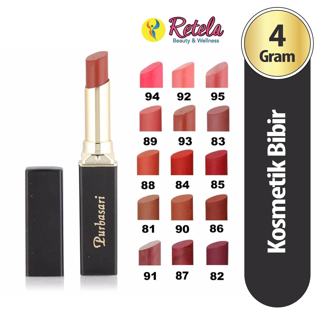 Purbasari Lipstick Color Matte 92 / Purbasari Lipstick Cream Matte / Lipstick Matte