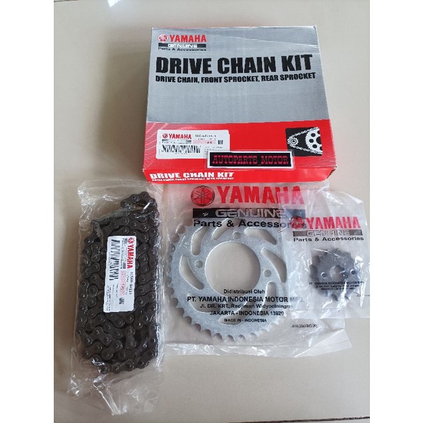 GEAR SET 1 SET YAMAHA MX NEW 135/MX OLD