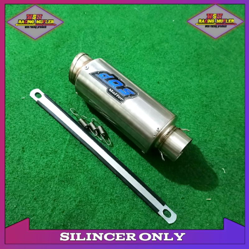 Knalpot DOS Capsul full sarangan inlet 50mm knalpot dos 50 mm