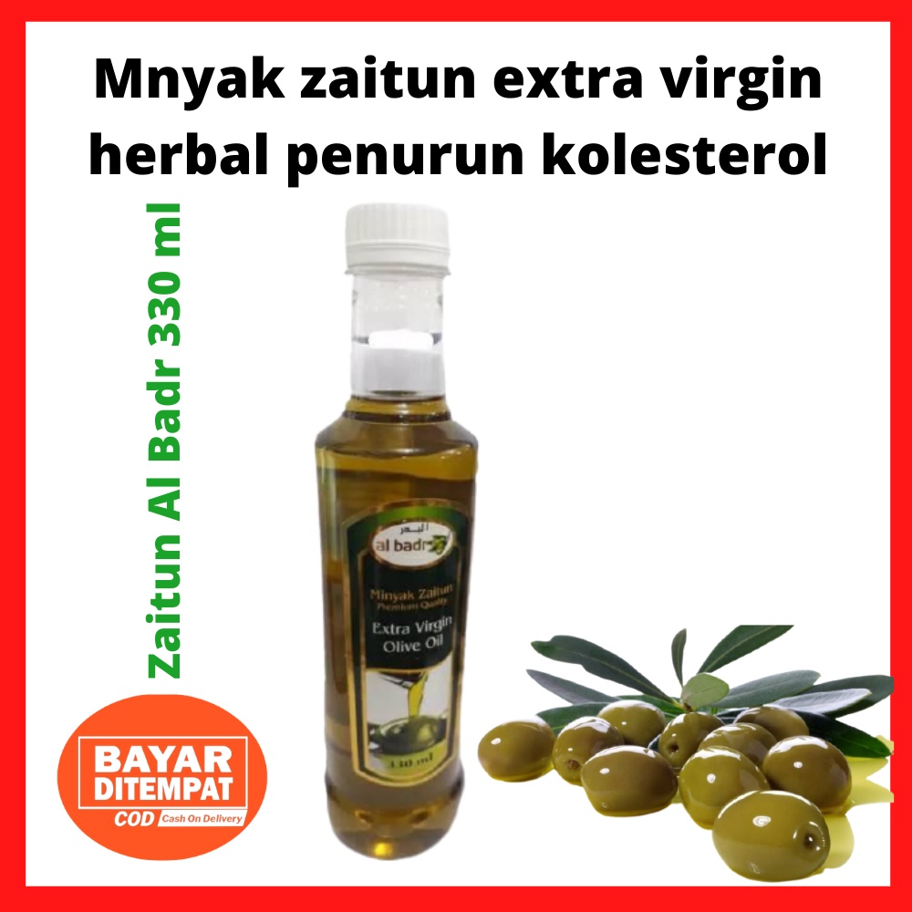 

Minyak Zaitun Extra Virgin Olive Oil 330ml Al Badr Herbal Kolesterol
