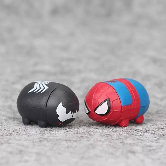 MOMBABY1 Edisi Avengers Figure Set Tsum Tsum Avengers atau Topper Cake Kue Tsum Tsum Avengers