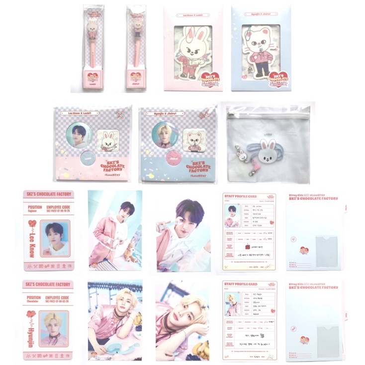stray kids - skzoo lovestay chocolate factory - fanmeet official goods/merchandise