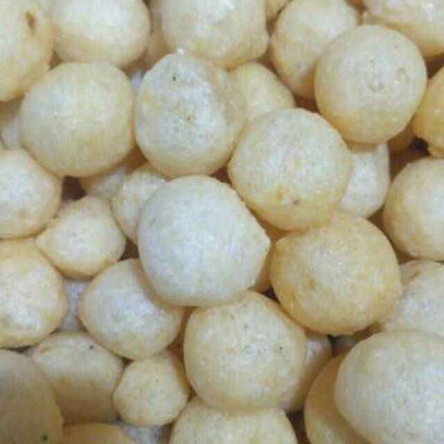Cimol Kering Pedas 250gr / Molring Pedas Daun Jeruk 250gr Crispy Cimol