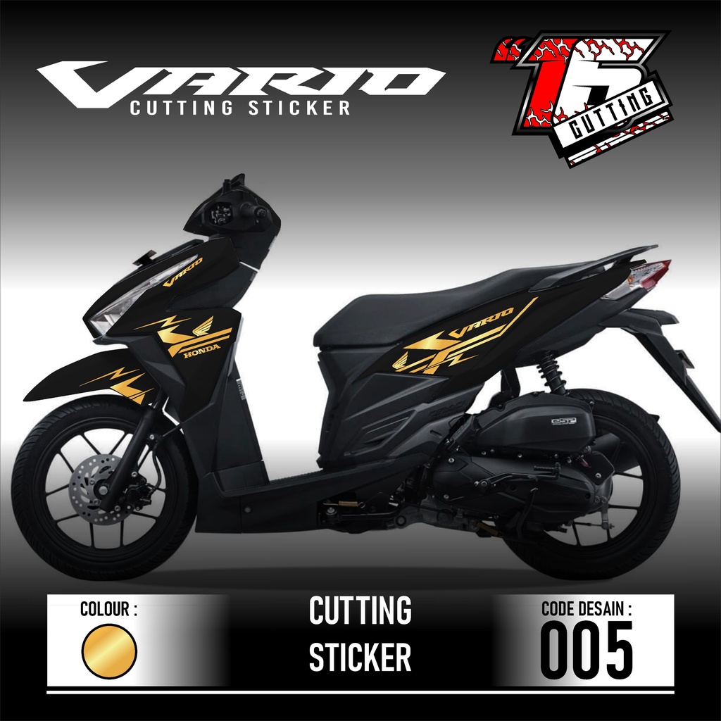 Jual SXC Cutting Sticker Grosir - Aksesoris Motor Sticker Honda Vario