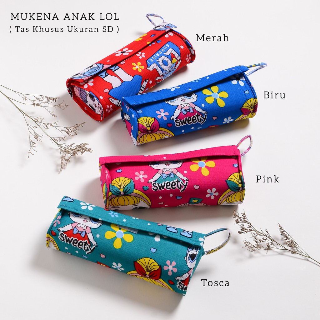 PUSAT MUKENA TASIK - MUKENA BALI ANAK MOTIF LOL