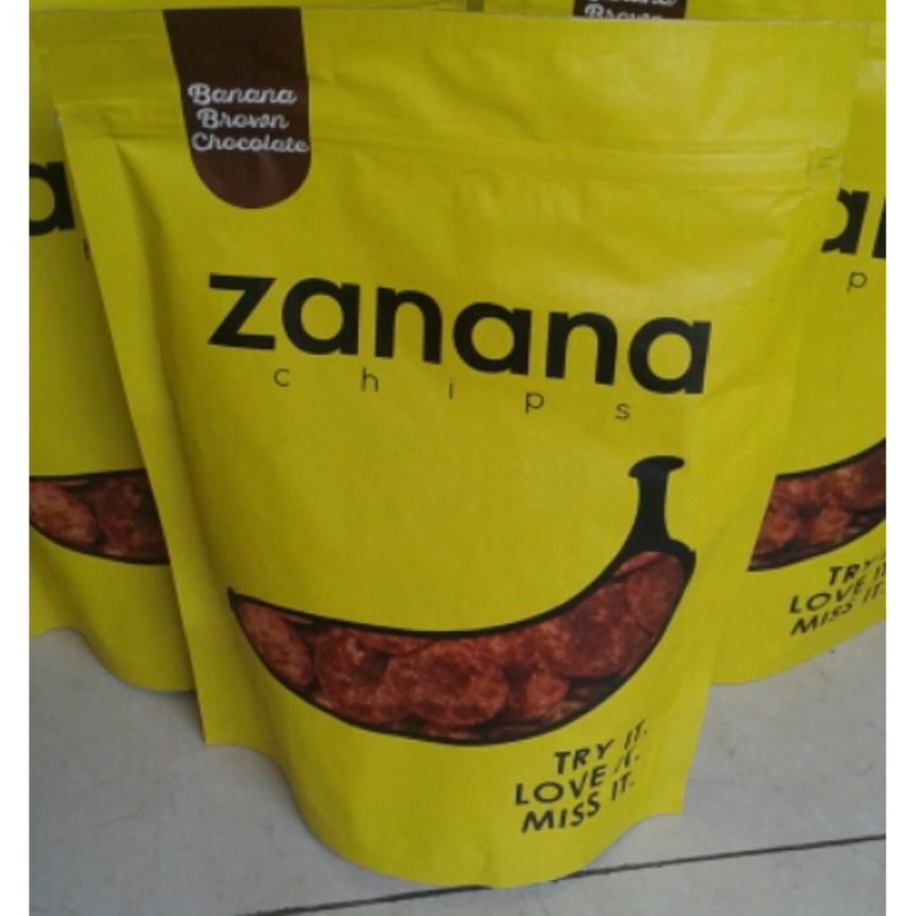 

Silakan Order ZANANA Banana Brown Chocolate Keripik Pisang Rasa Cokelat Berkualitas