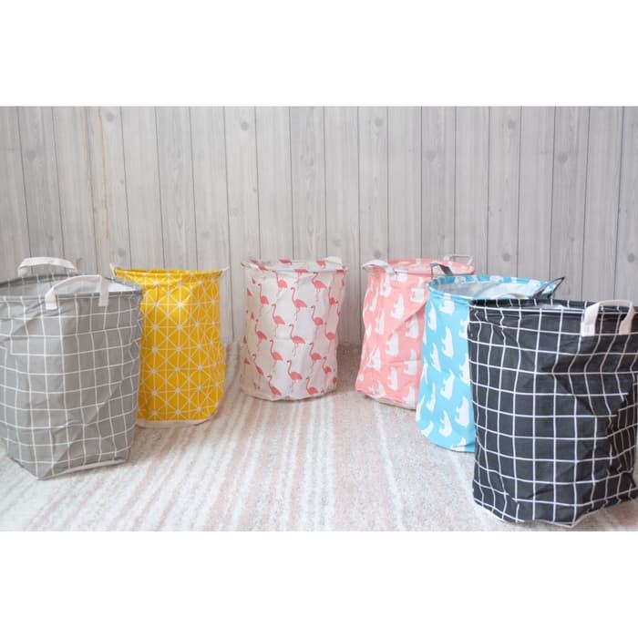Laundry Bag Keranjang Baju Pakaian Kotor Organizer