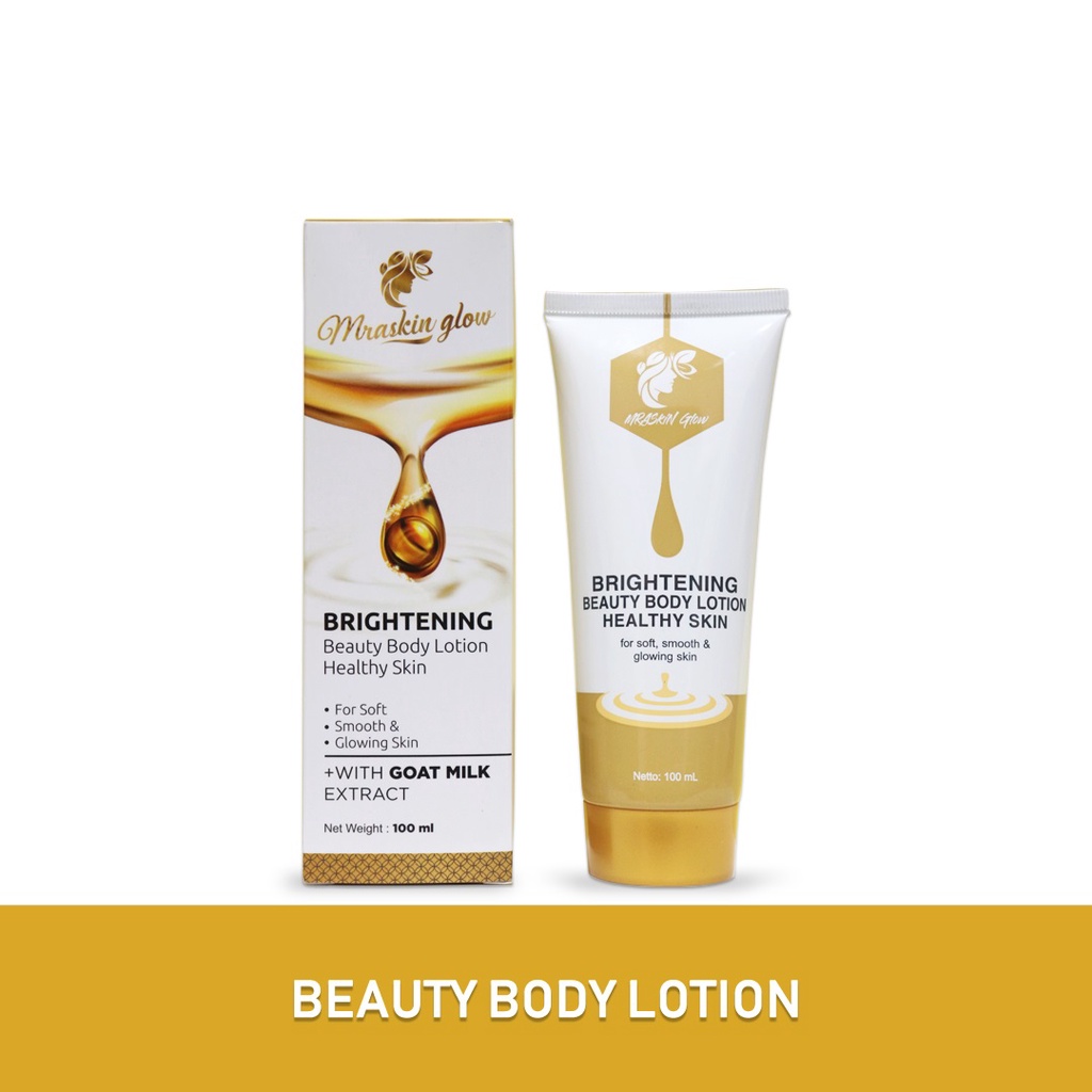 lotion pemutih mra skin glow Kemasan Baru ORI / pemutih kulit 1000%