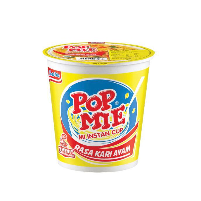 

Pop Mie Rasa Kari Ayam [ 1 Dus / 24 Pcs ]